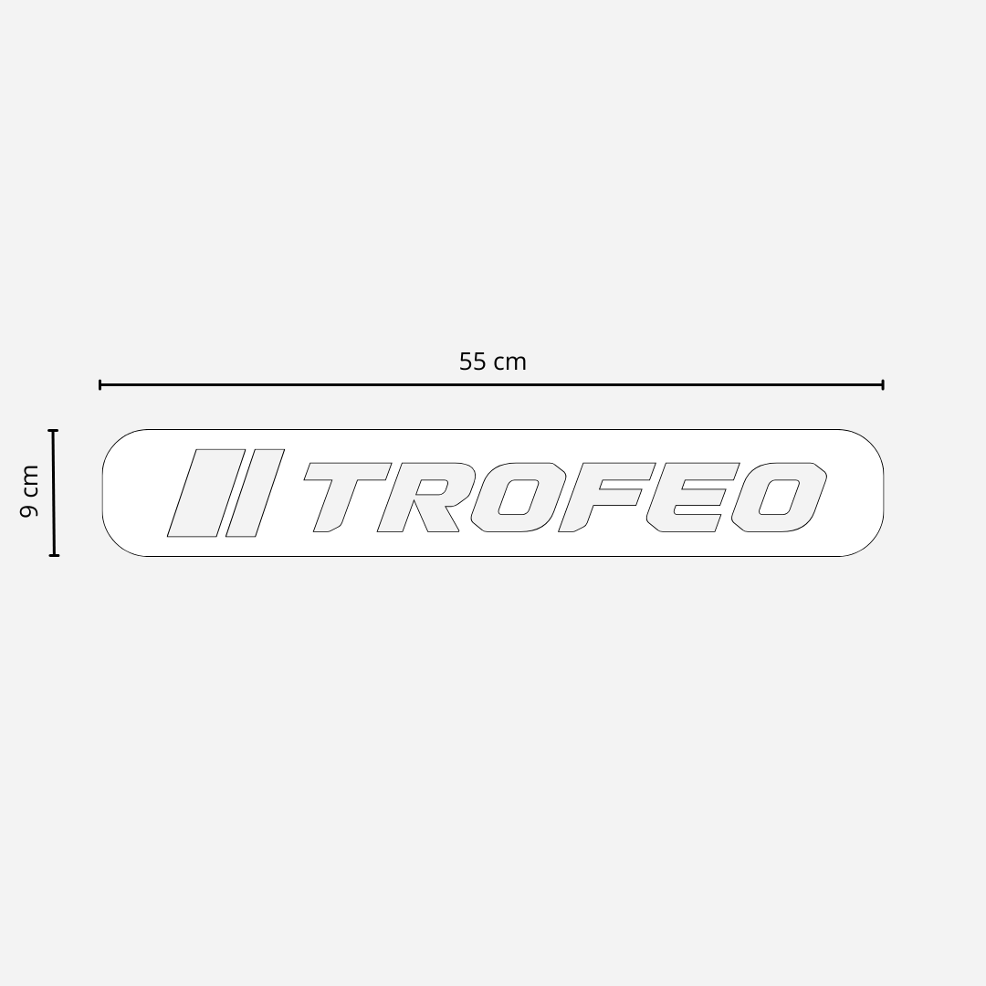 Sticker Trofeo® 55 cm